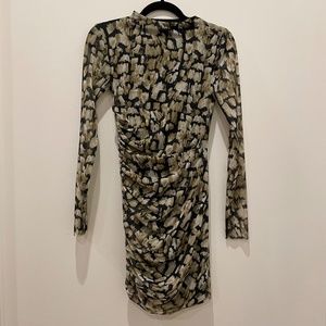 Zara Printed Tulle Dress (NEW), Size Small